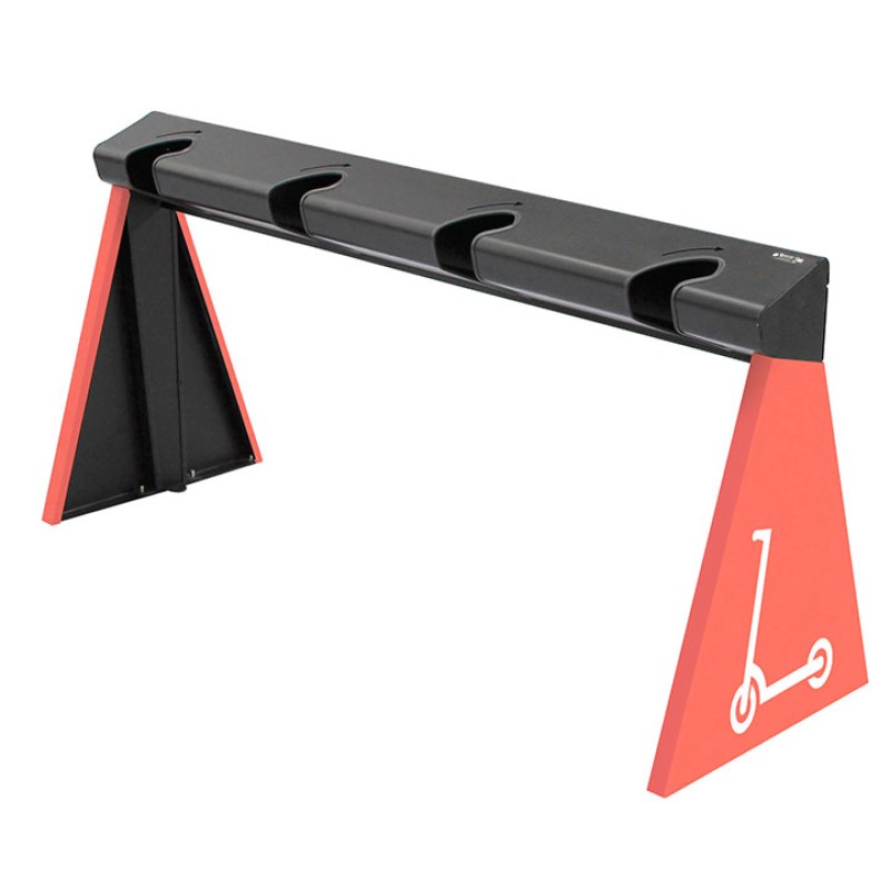 Aparcapatinets per patinets elèctrics model Breda 4 Places 